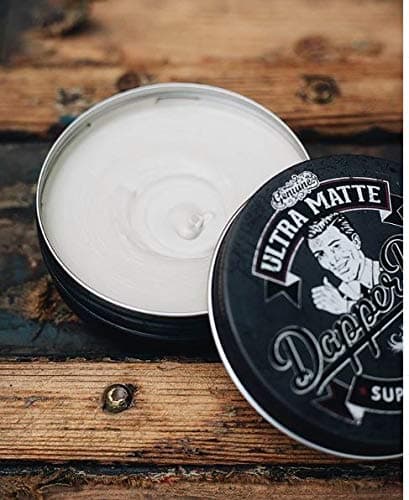 Dapper Dan Argile Capillaire Ultra Matifiante, Argile à Tenue Supérieure pour Hommes, Longue Durée, Argile Extra Forte à l'Application Facile, Parfum Subtil, 2 x 100 ml