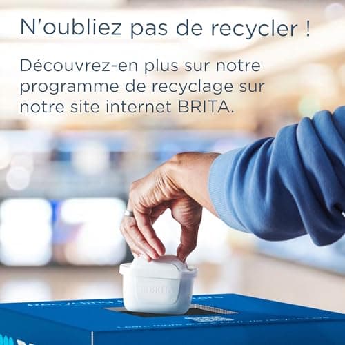 BRITA Cartouche Filtre à eau MAXTRA PRO Pure Performance (All-in-1) Pack de 12 - réduction** des micro-impuretés telles que certains PFAS***, métaux, chlore et tartre