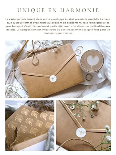 Joli Coon Veux-tu être ma demoiselle d'honneur carte en bois avec enveloppe dépliante et sceau - Demande temoin cadeau