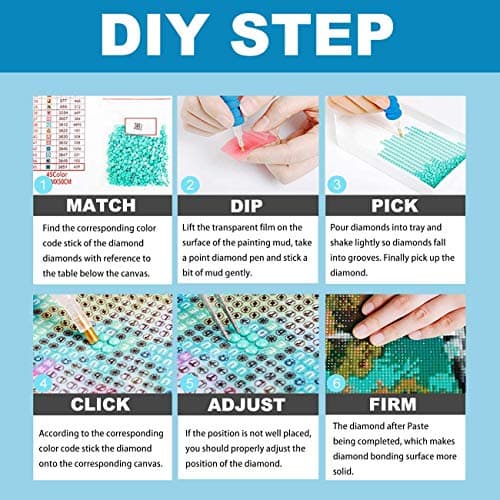 Zariocy 5D Diamond Painting Kits Bouddha, DIY Peinture avec Diamant Art Fleurs Cristal Diamant Broderie Peintures Arts Artisanat pour Home Office Décoration Murale 30x40 cm