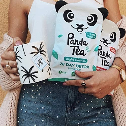 Panda Tea - thé certifié bio- coffret 4 mélanges (112 sachets) - challenge detox, relax, beauty, biologique