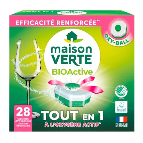 Maison Verte Lave-vaisselle BioActive Tablettes x28