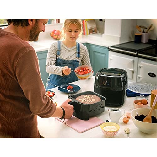 Russell Hobbs Air fryer XXL 8l [Multicuiseur 7en1, 10 programmes] Friteuse sans huile avec Rapid Air (cuit, grille, rôtit & plus, tactile, contrôle de température, lave-vaisselle) Airfryer 27170-56