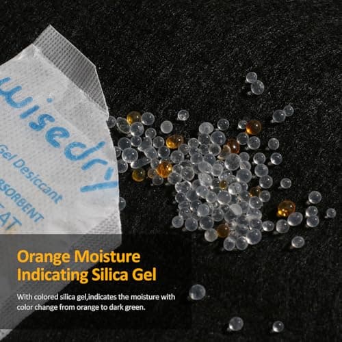 Paquets de 10 grammes x 30 Gel de Silice sachets sacs avec perle orange silicone Indicateur d'humidité absorbeur d humidite pour Élimination de l'humidité,qualité alimentaire