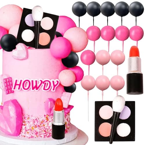 Roaring Good Time décorations pour gâteaux de maquillage décoration gâteau maquillage de fille topper gateau maquillage deco gateau anniversaire maquillage décor de gâteau d'anniversaire spa