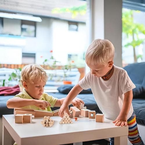 Cube en Bois 400 Pcs, Petit Cube Bois Brut 1x1x1cm, Bloc Bois Naturel, Cube Bois Bricolage, Cube Bois Naturels Blocs pour Bricolage DIY Peinture