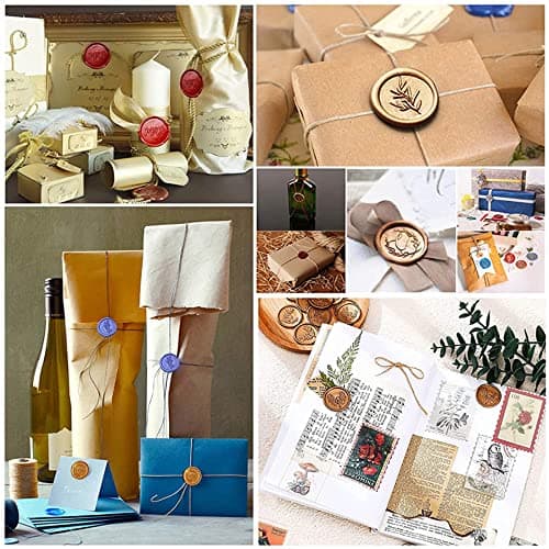 30 pièces 7mm bâtons de cire pour pistolet à colle,PORXFLY Mini bâtons de cire pour cartes, enveloppes, invitations de mariage, emballage de cadeaux, emballages de vin (Glod)