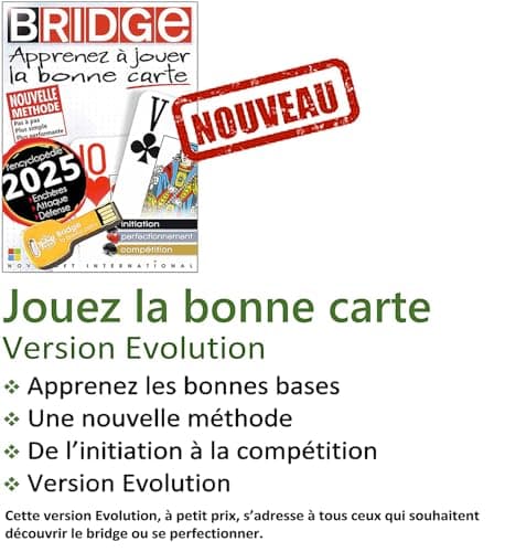 BRIDGE - Découverte 2025 sur clé USB OR (Windows 7, 8, 10, 11)