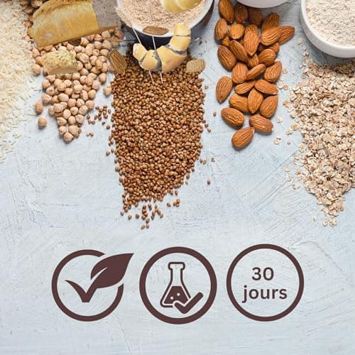 NIRUVITA | Sans gluten | Complément alimentaire | Optimise la digestion et améliore l'absorption des nutriments |Avec enzymes, probiotiques, carvi et chrome | Flore intestinale équilibrée | 60 Gélules