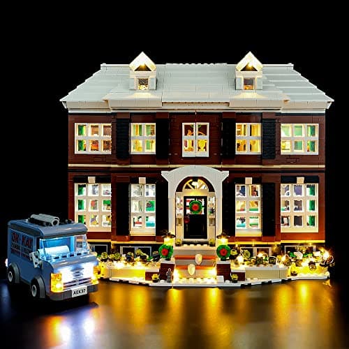 HYCH Kit d'éclairage LED Compatible avec (Home Alone),LED Lumière Kit pour Lego 21330 (Baustein Modèle Non Incluse)