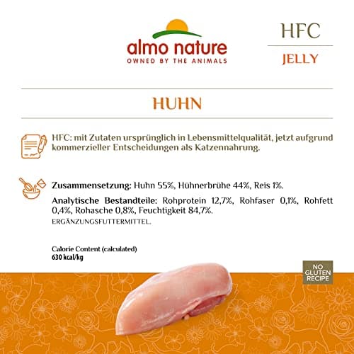 Almo Nature - HFC Jelly Poulet - Nourriture Humide pour Chat Adulte: 24 boîtes de 70g