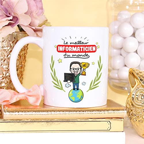MUGFFINS Mugffins Mug/Tasse Informaticien du Monde - Idées Drôles Informatique