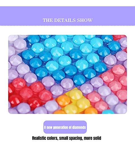 GSCSP Kits de peinture diamant personnalisés pour adultes | Photo personnalisée | Dessin diamant personnalisé | Peinture, personnalisez votre propre image de dessin diamant personnalisé rond | Foret