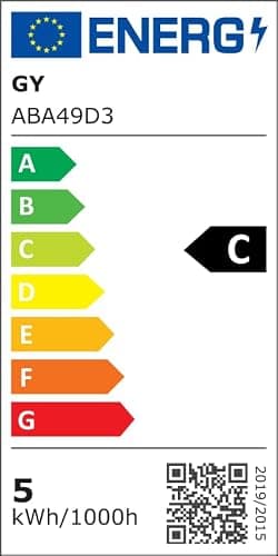GY Ampoule LED E14 4,9W équivalent 60W, 807 Lumens 3000K Blanc Chaud,G45 Ampoule E14 Led Efficacité Energétique, Non-Dimmable, Lot de 12
