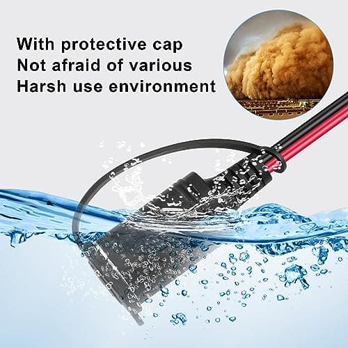 GINTOOYUN Câble d'alimentation 14 AWG femelle vers XT60I-F Prise allume-cigare femelle vers XT60I-F Prise allume-cigare femelle vers XT60I-F pour réfrigérateurs de voiture, chargeurs d'équilibre, etc.