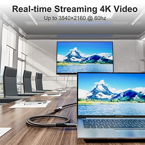 CAKOBLE Câble d'extension USB 3.2Gen2 0,5M,20Gbps 100W/5A Rallonge USB C Mâle et Femelle Compatible USB C 3.2, USB 3.1, USB 3.0, 4K@60Hz Cable USB C Compatible USB C Hub/Dell XPS/USB C Charger