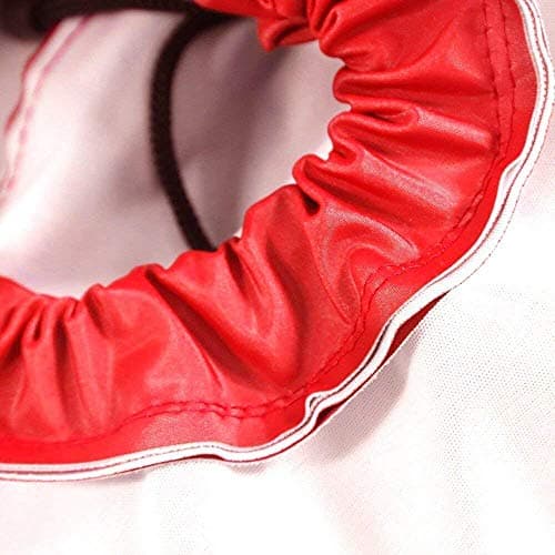 Tineer Réglable Étanche Pet Chien À Capuche Imperméable Chien Réfléchissant Manteau De Pluie Veste Chien Vêtements De Pluie Vêtements De Vêtement pour Petit Moyen Gros Chiens (S/M, Rouge)