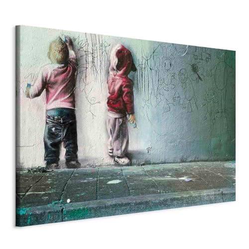 Cuadros B&D XXL - Tableau Décoration Murale Chambre, Artistique, 90x60 cm