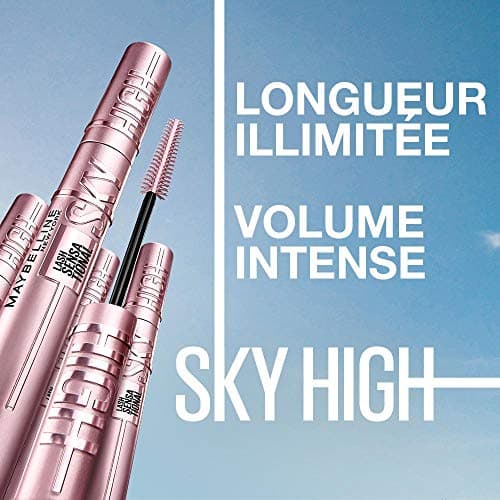Maybelline New-York - Mascara volume et longueur - Sky High – Teinte : Very Black, 7,2 ml