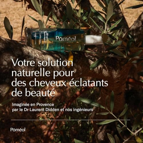 POMÉOL ǀ Sérum Anti Chute et Fortification des Cheveux ǀ Spray Anti Chute, Croissance, Pousse, Volume, Anti casse, Brillance, Thermo protection ǀ Kératine végétale, Niacinamide, Silicium ǀ 100 ml