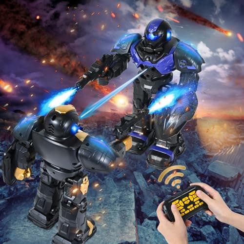 FORMIZON Robot pour Enfants 5-10 Ans, Robot Télécommandé Intelligent, Jouet Robot Programmable Combat Chant Danse, Créatifs Cadeaux Anniversaire pour Garçons et Filles 6-14 Ans (Violet)