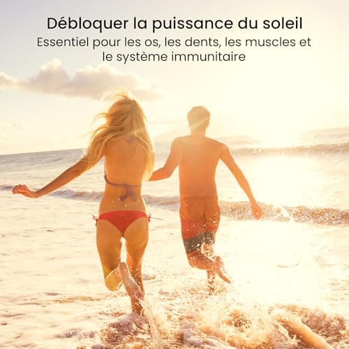Vitamine D3+K2 Gouttes (50ml) - 1000 IE par Goutte testée en laboratoire - Longue Conservation avec 1700 gouttes - dans de l'huile MCT de Noix de Coco Naturelle, Cholécalciférol Liquide