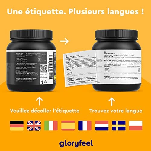 BCAA (330 Capsules), Acides Aminés Essentiels Fortement Dosée, Contient Leucine, Valine et Isoleucine avec Vitamine B6, Hautement Biodisponible, Contre la Fatigue*, Sans Arômes et Additifs