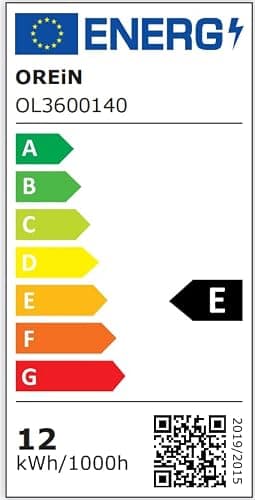 OREiN Projecteur LED Exterieur Detecteur de Mouvement, Eclairage Exterieur de Sécurité 450°, 12W=150W 1600LM Lampe Extérieur à Double Tête, Spot LED Extérieur IP65 Étanche pour Patio Cour Garage