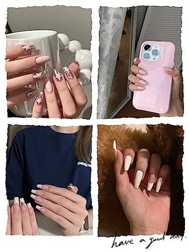 Gorvalin Kit French Manucure Semi Permanent, Rose et Noir Vernis Pinceau Nail Art Ongles Vernis à Ongles Lisse Gel Polish Nail Art Stamper pour French Manucure Nail Art