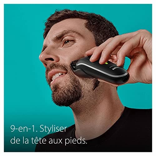 Braun Tondeuse Tout-En-Un Series 5 MGK5410, 9-En-1, Kit Pour Barbe, Cheveux & Bien Plus