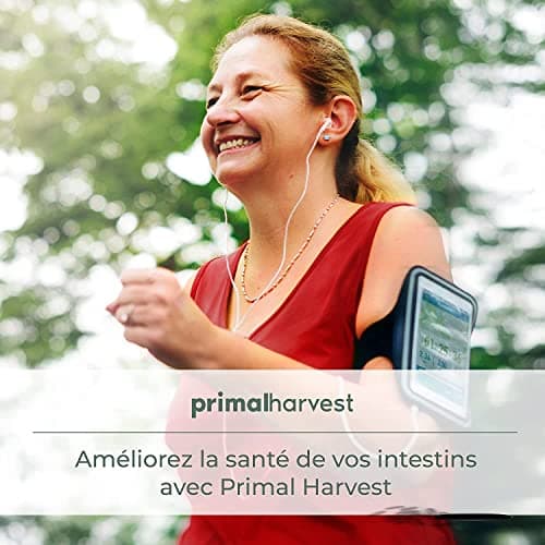 Probiotiques Primal Harvest - 30 Capsules Pour une flore intestinale saine - 15 souches de probiotique flore intestinale dynamiques pour la santé digestive.