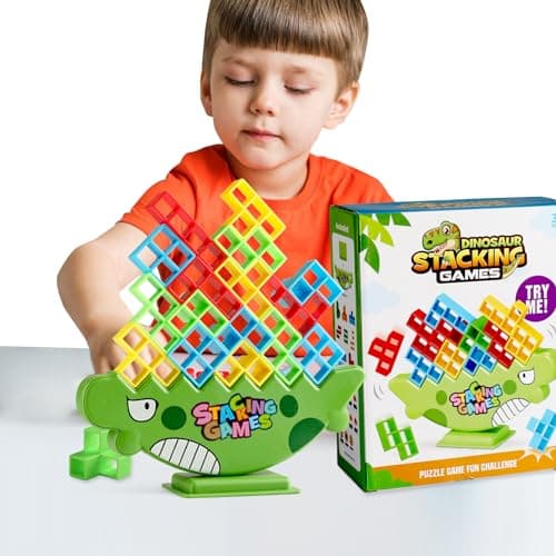 Lktvys 64 Pièces Montessori Jouet, Jeux de Société Adapté à Jeux de Société Adulte et Jeux pour Enfants, Cadeau Garçons et Fille 3-6 Ans, Jeux de Société pour Développer Patience et Concentration