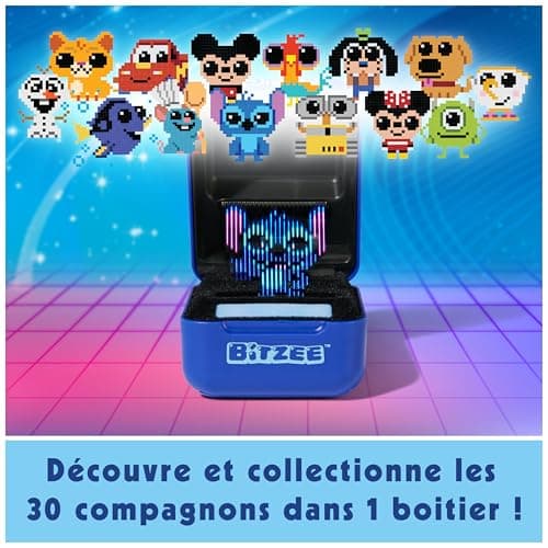 Bitzee Disney - Mon Animal Interactif Bitzee - Animal Digital 3D Que Vous Pouvez Vraiment Toucher - Boîtier Electronique 30 Compagnons Interactifs - Sons Réactions Et Jeux - Jeu pour Enfant 5 et +
