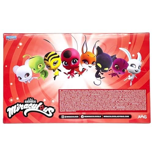 Bandai - Miraculous - Pack de 8 kwamis – Collection de Mini-Figurines Miraculous - Coffret 8 Kwamis - Figurines Petits Personnages Mignons Miraculous Ladybug - Jouet Enfant 4 Ans et + - P50532