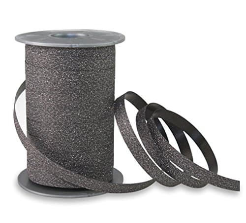 PRÄSENT Prasent Ruban en polypropylène Couleur pailletée 100 m x 10 mm