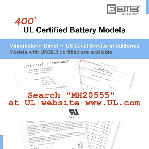 EEMB ER14505 Piles LS14500 AA Lithium 3,6V 2700mAh ER14500 Batterie Lot de 4