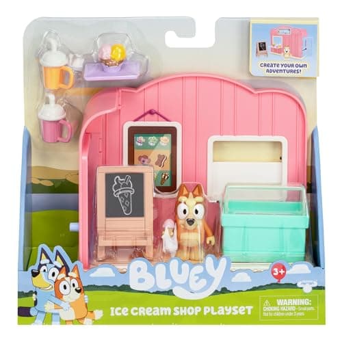 BlueY Mini Sets de Jeu Set de Jeu Le Magasin de Glaces Inclus : Figurine Bingo articulée et Accessoires