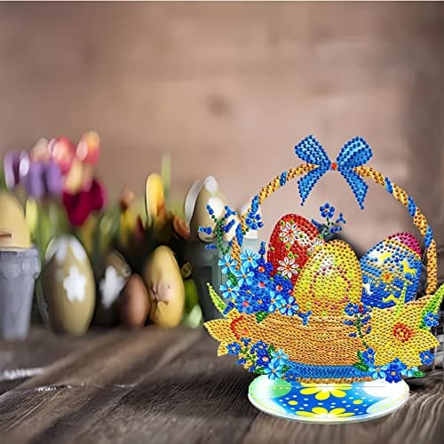 mohito 5D Diamond Painting Pâques Diamant Painting Enfant DIY Diamant Peinture Pâques comme Cadeau de Pâques pour Garçons Filles (B)