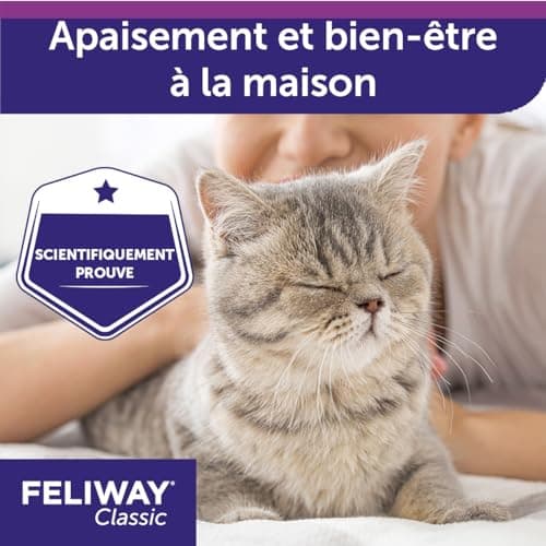FELIWAY Classic – Anti-stress pour Chat – Spray 60 ml