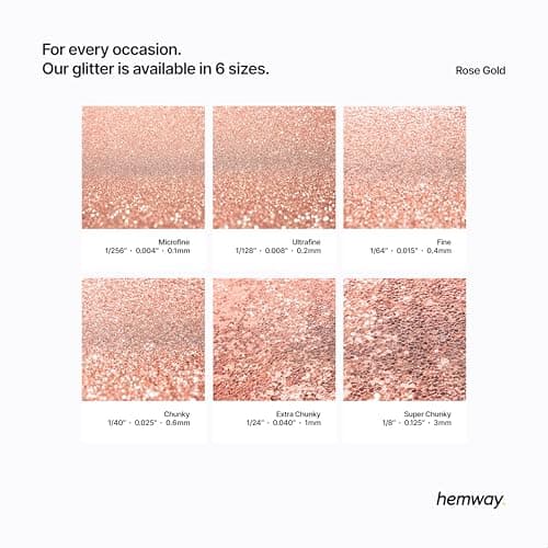Paillettes Or Rose Ultra Scintillantes Paillettes Ongles Visage Festival Noël Halloween Maquillage 100g / 3.5oz