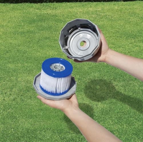Pack of 2 filtres à Cartouche BESTWAY Type 6 - pour Spa - 60311, blue