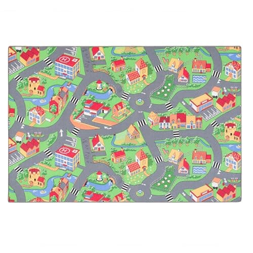 Snapstyle Tapis de Jeu pour Enfant Little Village Motifs Village - 17 Tailles Disponibles