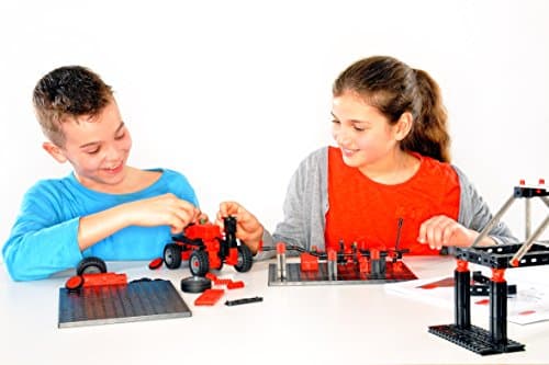 fischertechnik Mechanic & Static 2, 536622 – kit de Construction pour Enfants, Jeu éducatif, 30 modèles, à partir de 9 Ans, Noir