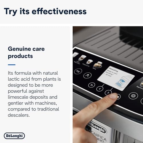 De'Longhi Detartrant EcoDecalk DLSC500, Écologique, 500mL pour Machines a Café, Marron