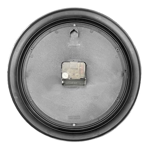Horloge Murale Vintage, Horloge Silencieux Classique de 30cm pour Salon, Chambre de Coucher ou Bureau, Alimenté par Piles (Chiffres Arabes)