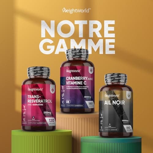 OPC Extrait de Pépins de Raisin Naturel Français 1000mg (French Grapeseed Extract) - 240 Gélules Vegan (8 Mois) - 95% OPC Forte (Vitis vinifera L.) - Polyphénols Concentré Avec Antioxydant Puissant