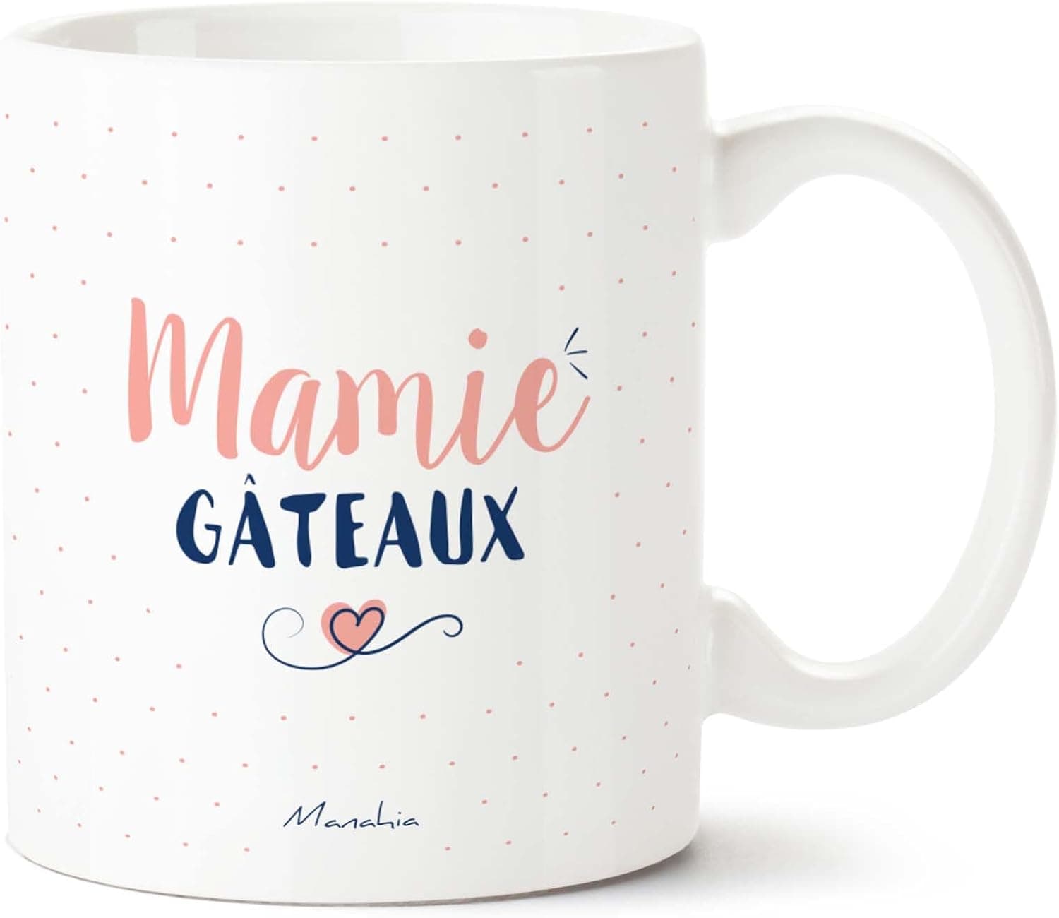 Manahia - Mug Mamie Gâteaux - Imprimée en France - Annonce Grossesse