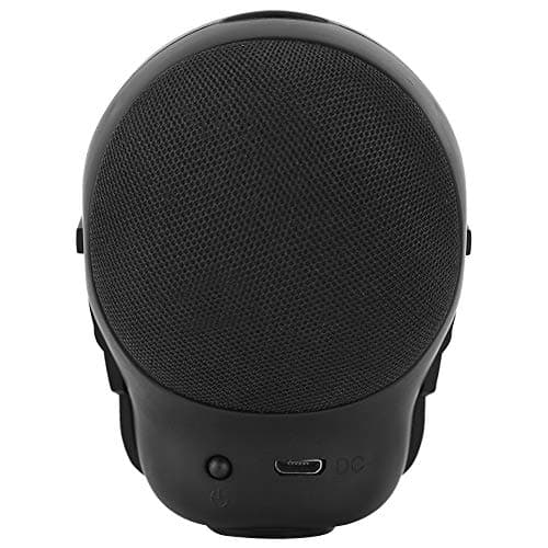 Ruiqas Enceinte Bluetooth en Forme de tête de Mort - Mini Haut-Parleur Portable sans Fil Bluetooth stéréo