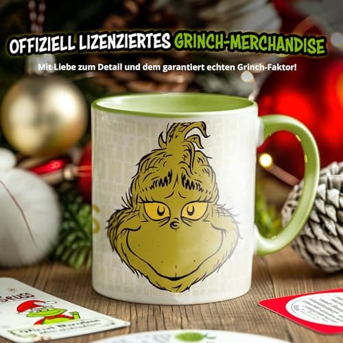 mug - Merry Grinchmas -inner green: ceramic, 320ml