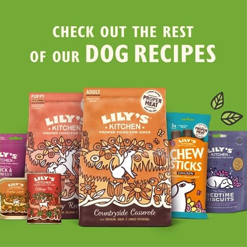 Lily's Kitchen Aliment humide naturel en boîte pour chiens adultes, recettes classiques, multipack (12 x 400g Conserve)
